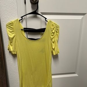 Yellow shirt
